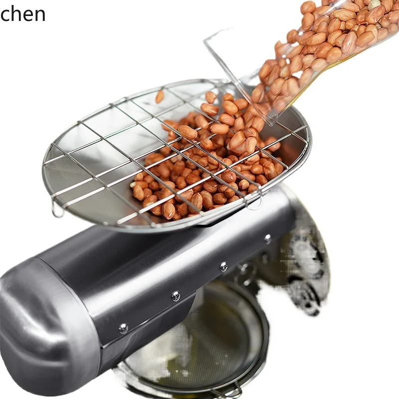 آلة ضغط الزيت HXL المنزلية الذكية الأوتوماتيكية بالكامل آلة الضغط على زيت الفول السوداني الباردة والساخنة