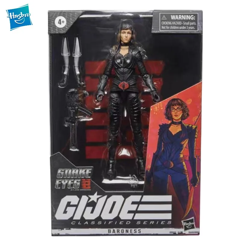

New Original Hasbro G.I. Joe Classfied Series Baroness Action Figure Collection Toys