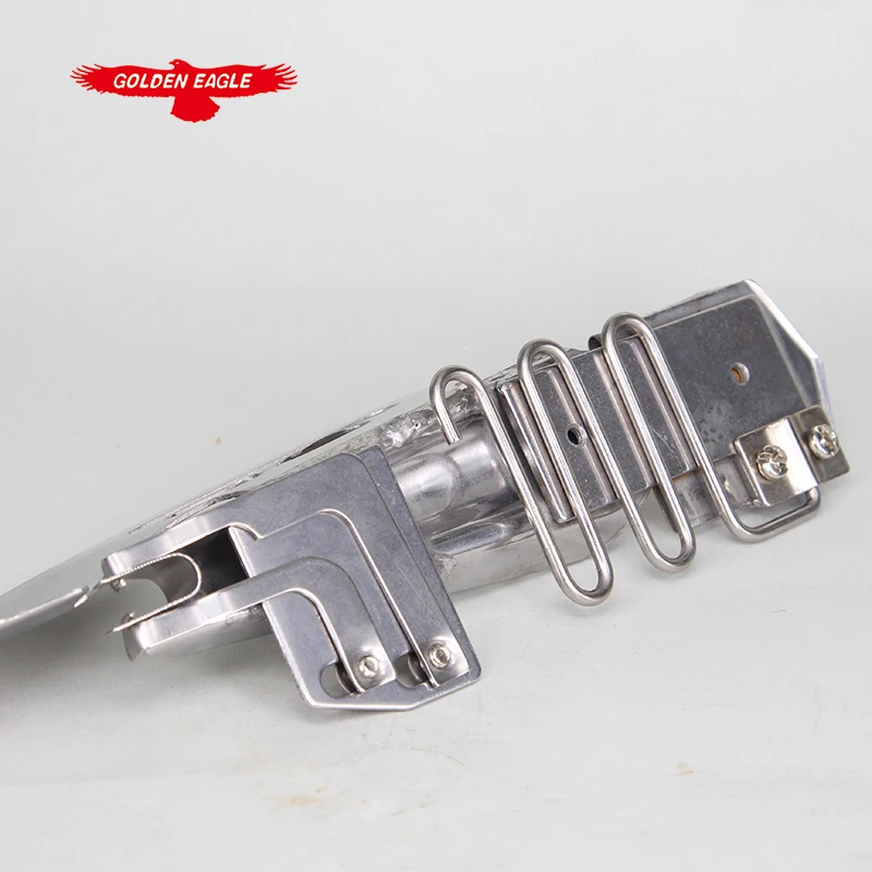 フォルダーテープサイズ1-3/8 -- 1/2 dayuフラットシーミングマシン一般的なフラットストレッチシリンダーシングルパケットダブルフォルダーdayu 103