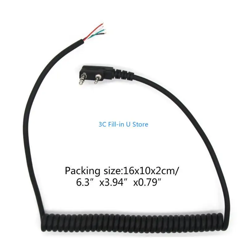 Câble micro haut-parleur universel G8TA pour uv5r pour tk-240 linton durable