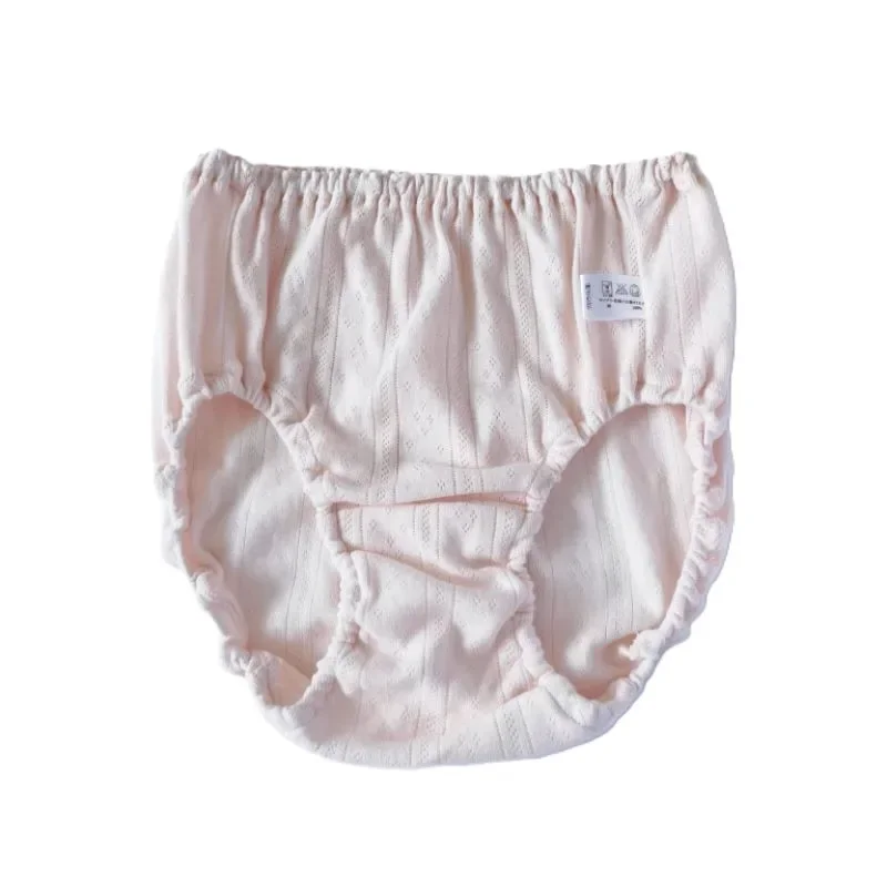 

ABDL Adult Baby Cute Pantie Soft Comfortablet Hollow Flower Mid Waist Cotton Underwear Reusable Training Couple Intimates Briefs