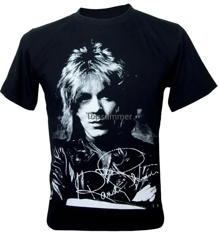 Randy Rhoads Ozzy Signature Rock Heavy Metal 3D Printed Fashion Womenmen'S Fashion T-Shirts