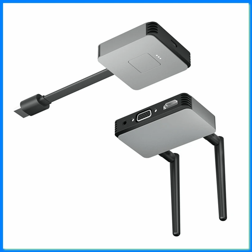 

50M Wireless Transmission Video Transmitter and Receiver -Compatible Extender Display Adapter Cable Screen Mirror-A27R