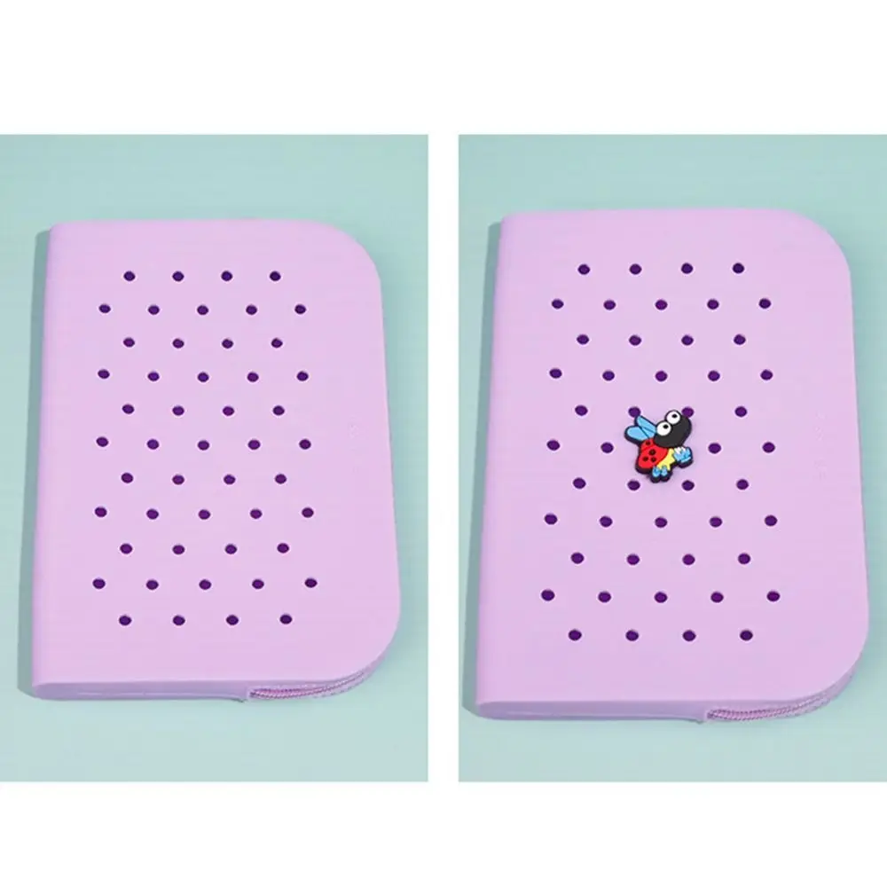 

Дышащий силиконовый пенал с отверстиями, мягкий пенал на молнии, вместительный, легкий, милый держатель для ручек для студентов