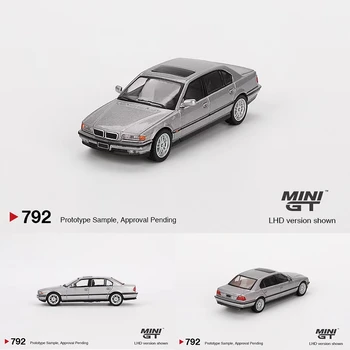 Prevendita MINIGT 792 1:64 750IL Aspen Silver Metallic Diecast Model Collection Toys