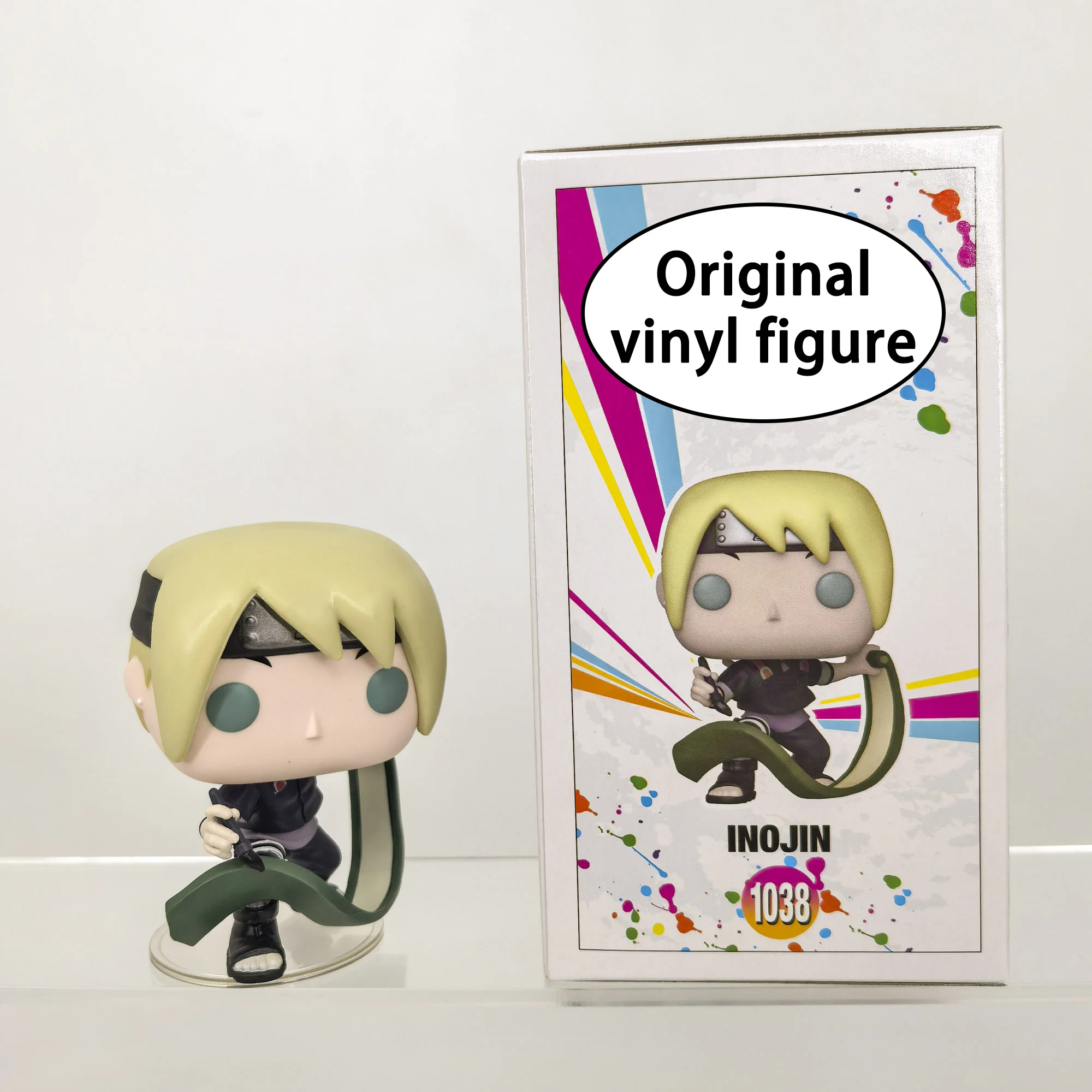 Animação Boruto Inojin Naruto Próximas Gerações Figura de vinil colecionável Idéia de presente Brinquedos para crianças Adultos Fãs Presentes de Natal