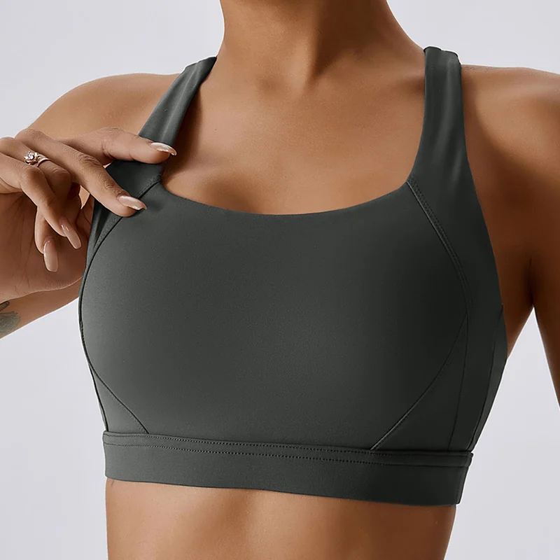 Criss Cross Breathable Fitness Running Vest Backless Sport Bra Yoga Bras Sports Type Women Sports Bra Back Bra Workout Top