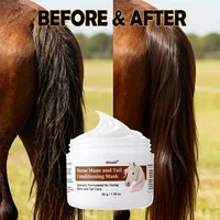 Horse Mane And Tail Deep Conditioning Mask Nourishing Detangler for Shiny Smooth Manageable Hair Ideal for All Horse Breeds