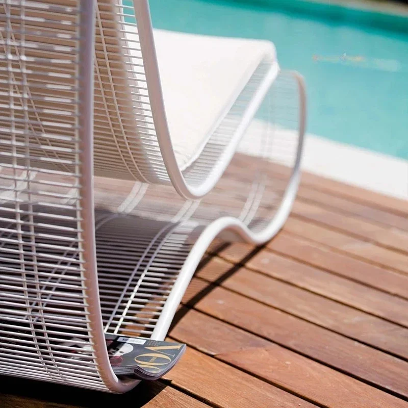 Swimming Pool Bed Combination Homestay Beach Chairs Villa Courtyard Garden Terrace Leisure Outdoor Furniture