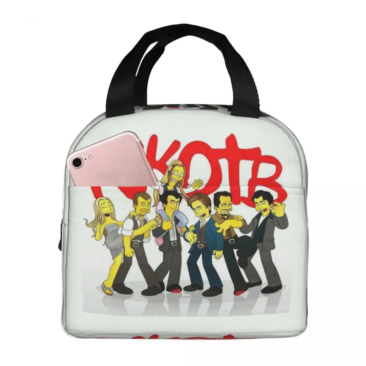 

New Kids On The Block Band NKOTB Magic Summer 2024 Tour Insulated Lunch Bag Cooler Thermal Food Box Tote Lunch Boxes Container