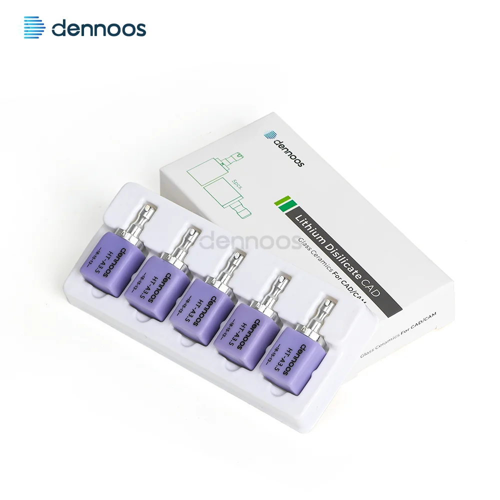 

Стоматологическое стекло, керамическая деталь C14 LT/HT forCAD CAM Chair, экономичная реконструкция, эстетическая керамическая система 5 шт./коробка