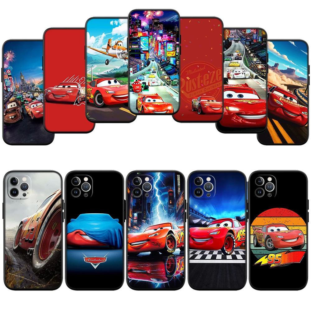 ED6 Cars Lightning McQueen Handyhülle für Samsung Galaxy A52S A53 A55 A56 A70 A71 A72 A73 F06 F16 F56 S10e S10 S10+ Plus