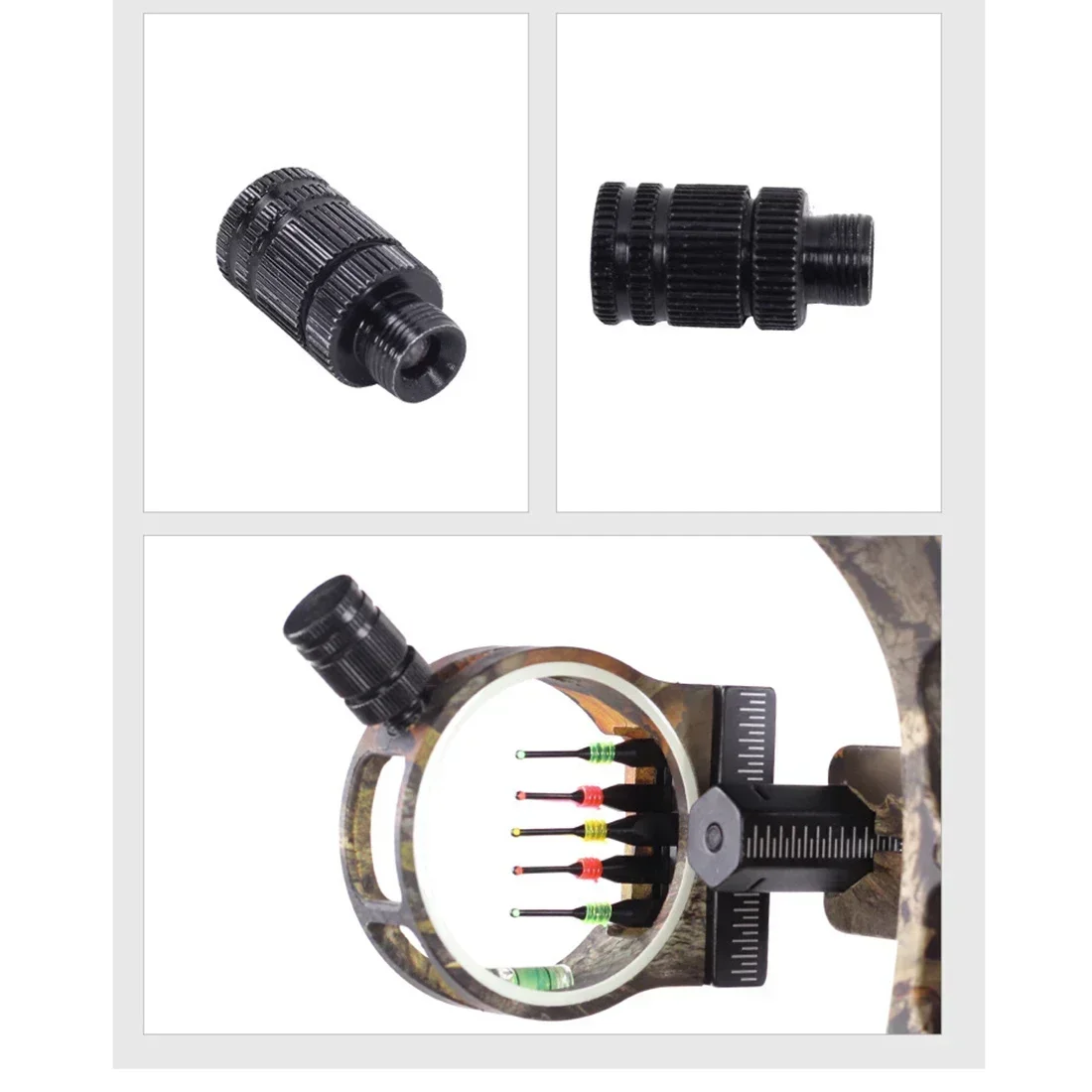 الألومنيوم القوس البصر ضوء ل TRUGLO للملحقات متوافق الكأس سبيكة كوبرا الضباب 3/8-32 TRUGLO العملي #4