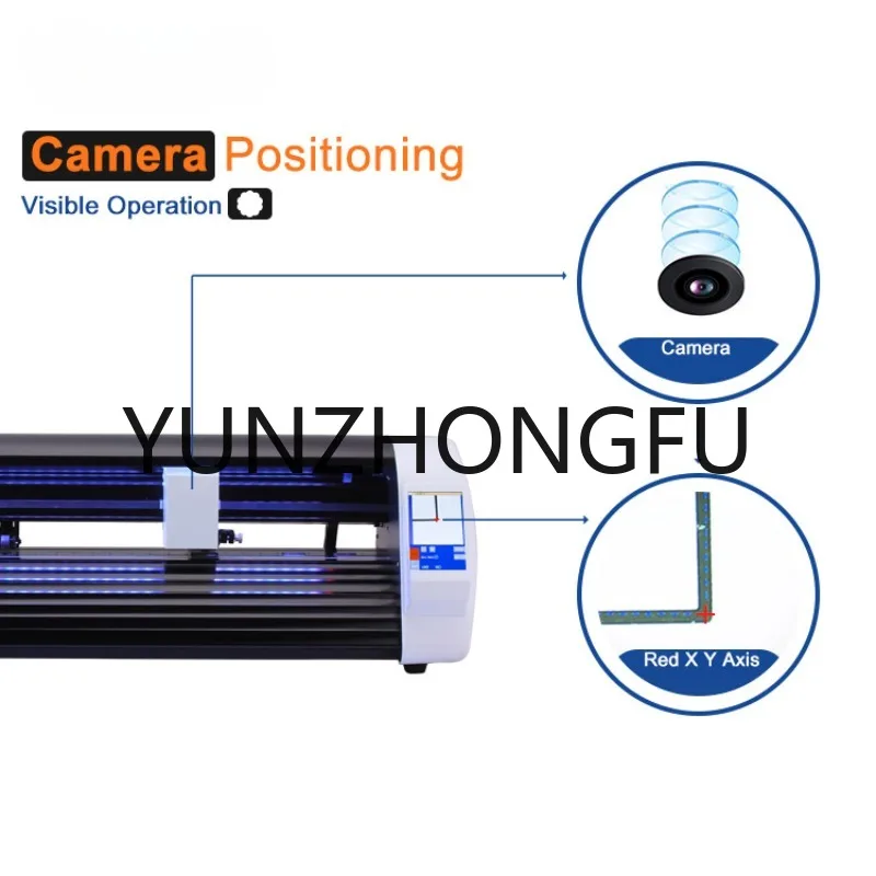 Wholesale heat transfer vinyl banner cutting machine with camera