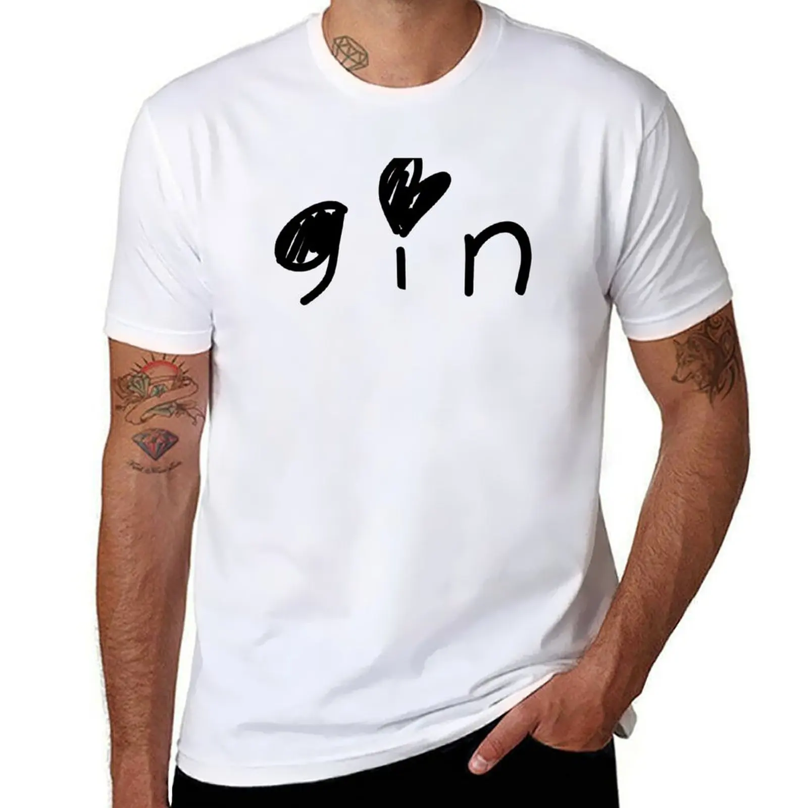 

Gin for (for graphic for shirts t T-Shirt Cute shirts man gin man t lovers) alcohol cotton