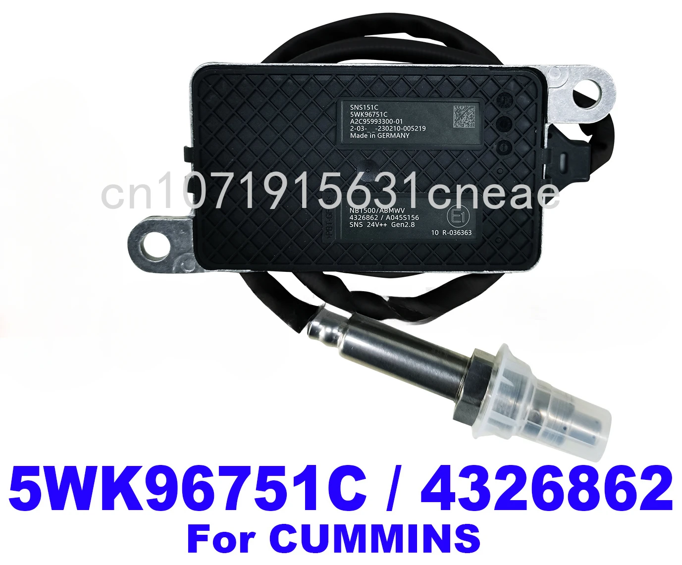 For Cummins Engine 24V 4326862 5WK96751C High Quality for NGK Probe NOX Nitrogen Oxygen Sensor Made In Germany