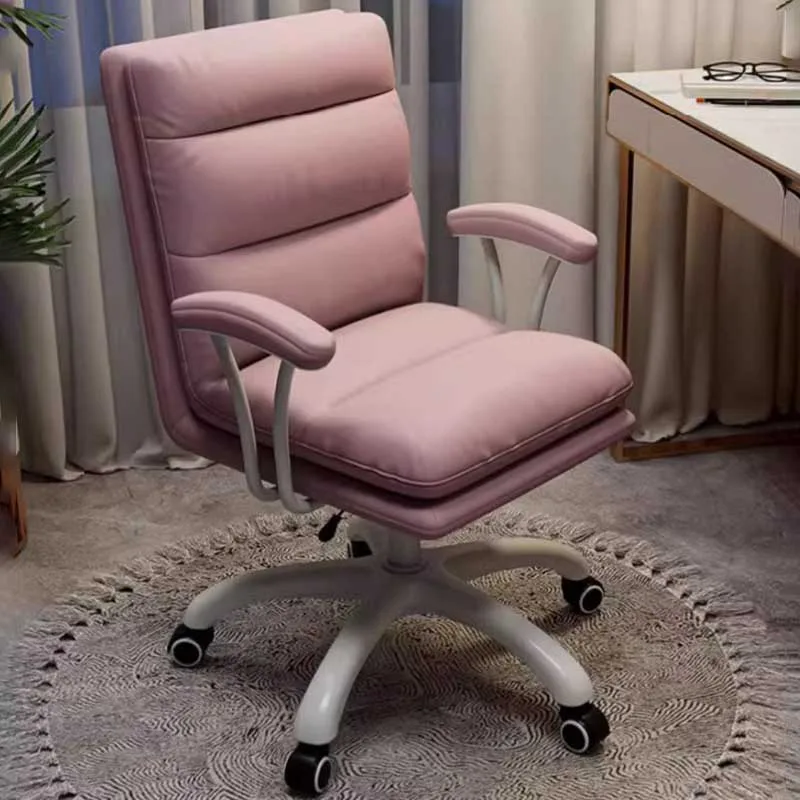 Executive Wheel Office Chair Computer Design Nordic Relax Ergonomic Computer Chair Modern High Back Sillas De Oficina Furniture