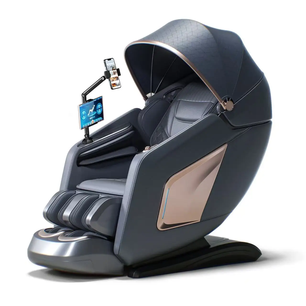 

China 2025 A11 Office Luxury Electric Robot Shiatsu Salon Thai zero Gravity Foot Body 3d 4d SL Track Full Body Massage Chair Ai