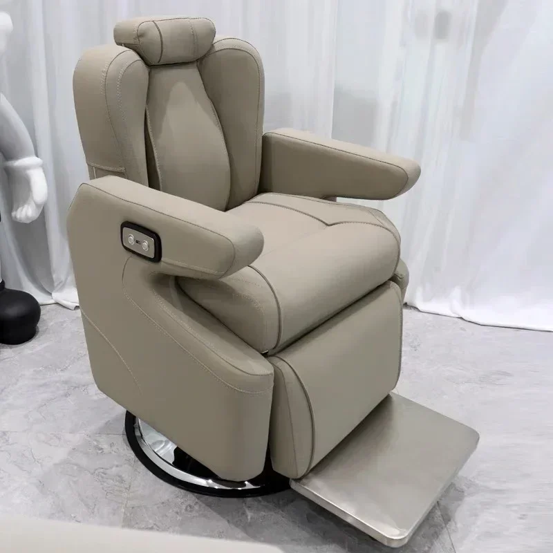 Hair care can be tilted down physiotherapy hairdressing chair hair dyeing perm lift large chassis hair cutting chair