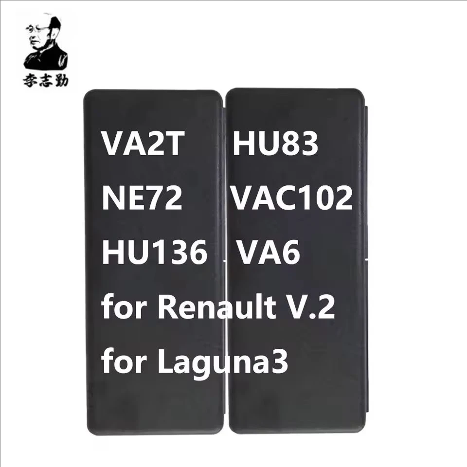 LiShi 2 in 1 VA2T VA2 HU83 NE72 VAC102 HU136 VA6 for Renault V.2 Laguna3 Locksmith Tools for Renault,Citroen Peugeot Car Keys