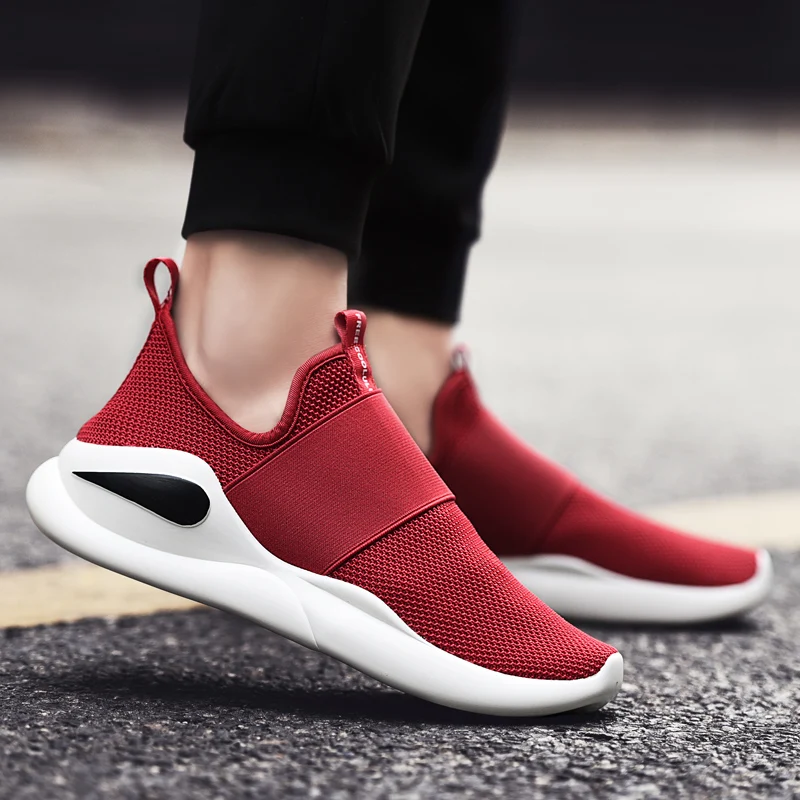 

New non-slip men's shoes versatile mesh fly-woven sports shoes casual shoes men's fashion, lightweight and breathable running
