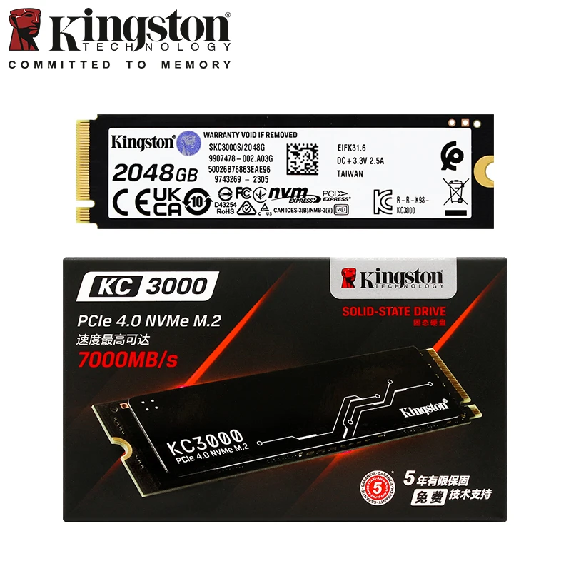 Kingston KC3000 1TB PCIe 4.0 NVMe M.2 SSD: Real-World Performance