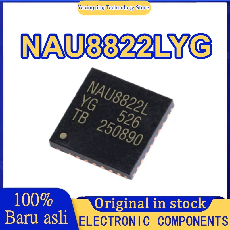 

5 шт. новый оригинальный набор микросхем NAU8822L NAU8822LYG QFN-32 на складе
