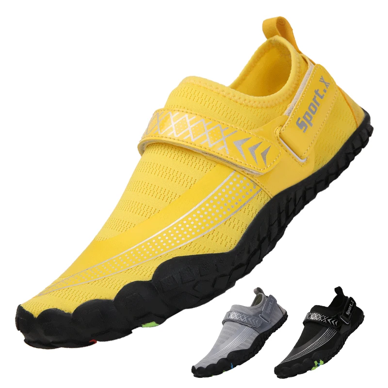 

35-46# Fashion Couple Indoor Gym Footwear Quick-Drying Beach Game Aqua Shoes Women Yoga Shoes Men Squat Sport Footwear