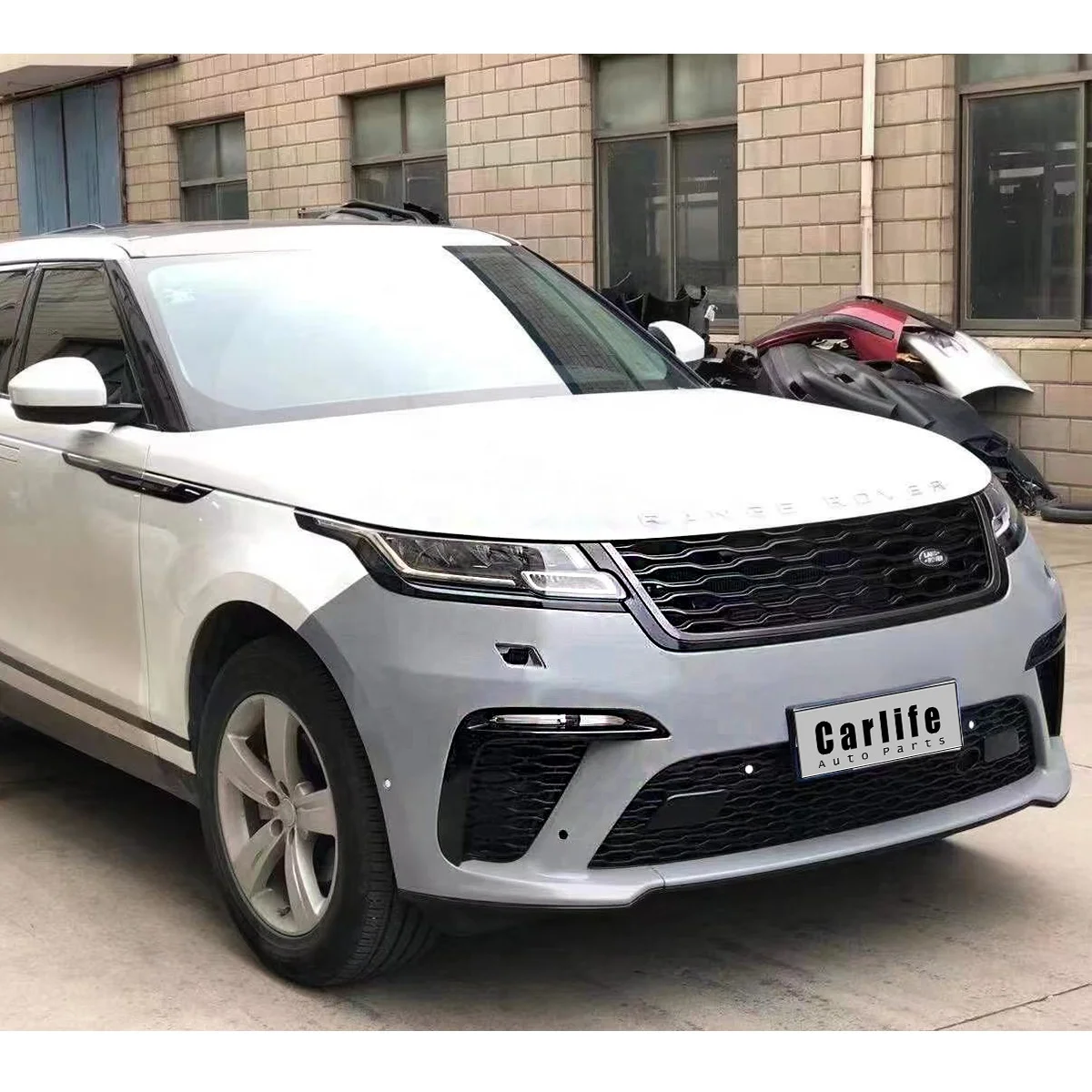 Car body kit for Land Rover Range  Velar L560 2017 2018 2019 2020 2021 2022 2023 upgrade SVA model with bumpers grilles