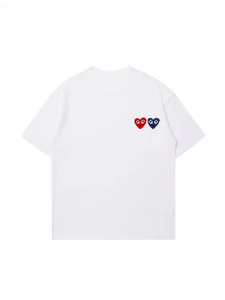 

His and Hers Matching Tshirts Love Print Couple Cotton Tees Playful Graphic Round Neck Short Sleeve Romantic Gifts for Couples