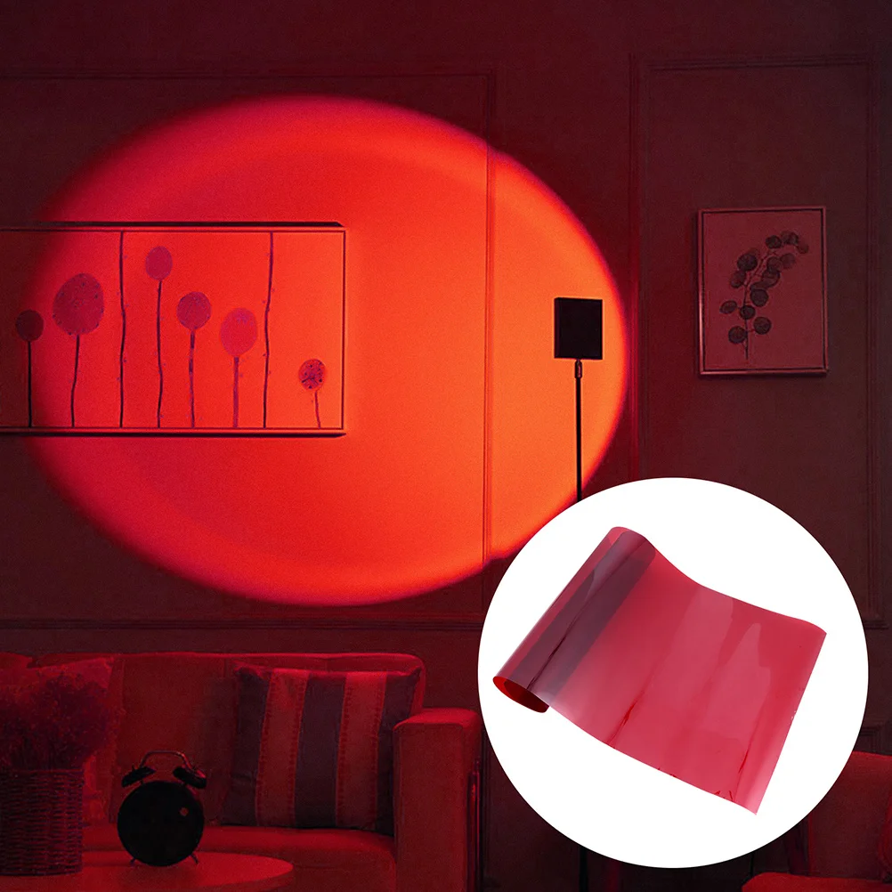 

Sunset Mood Film Color Gels For Lighting Photography Correction Filter Sheets Diffuser For Studio Decor