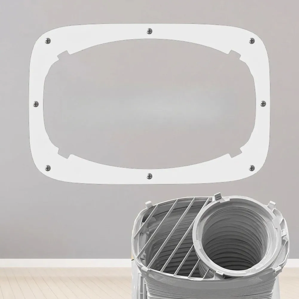 Sliding Window Air Conditioner Duct Adapter Board For Portable AC, Dual-Pipe Vent Seal With ABS Construction