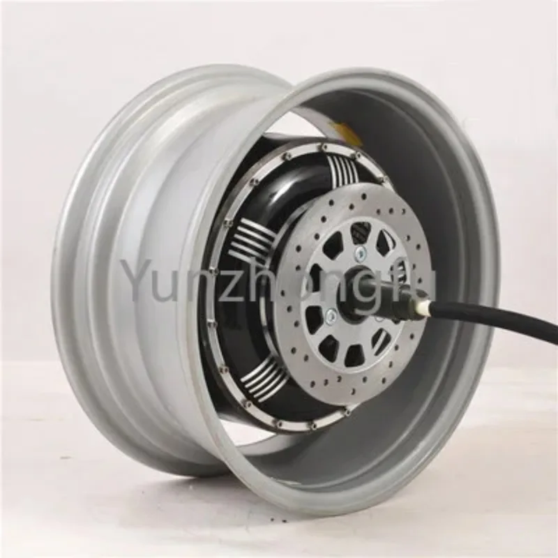 72V 90KPH Electric Car Motor Conversion Kits Dual 3000W Hub Motor Kits for Car