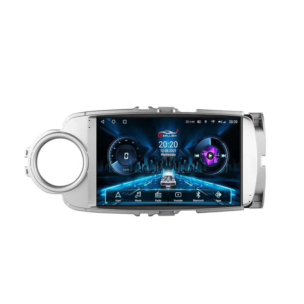 

2,5D IPS экран Android автомобильный мультимедийный DVD GPS-плеер для Yaris 2012-2017 радио аудио стерео с навигацией Wi-Fi