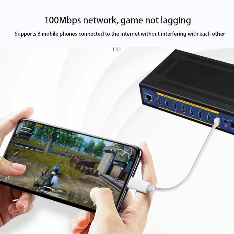 مفتاح إيثرنت للهاتف المحمول ، محطة إرساء USB ، محول مقسم ، محور شبكة USB ، Can LAN ، التوصيل والتشغيل ، في Mbps