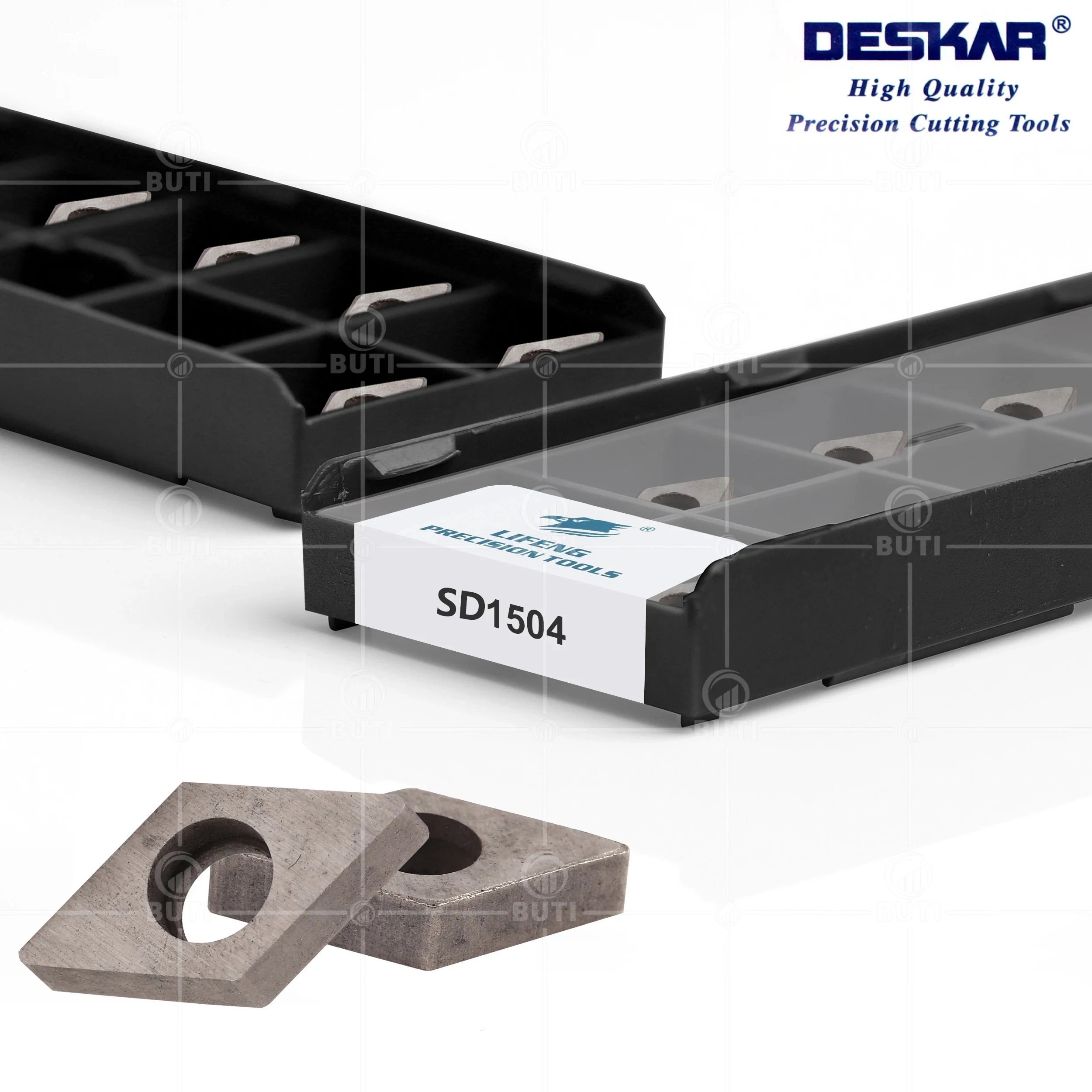 DESKAR 100% Original SD1103 SD1504 SD1506 D-shaped Rhombus CNC Lathe Tools Holder Shim Tungsten Steel Alloy Knife Handle Gasket