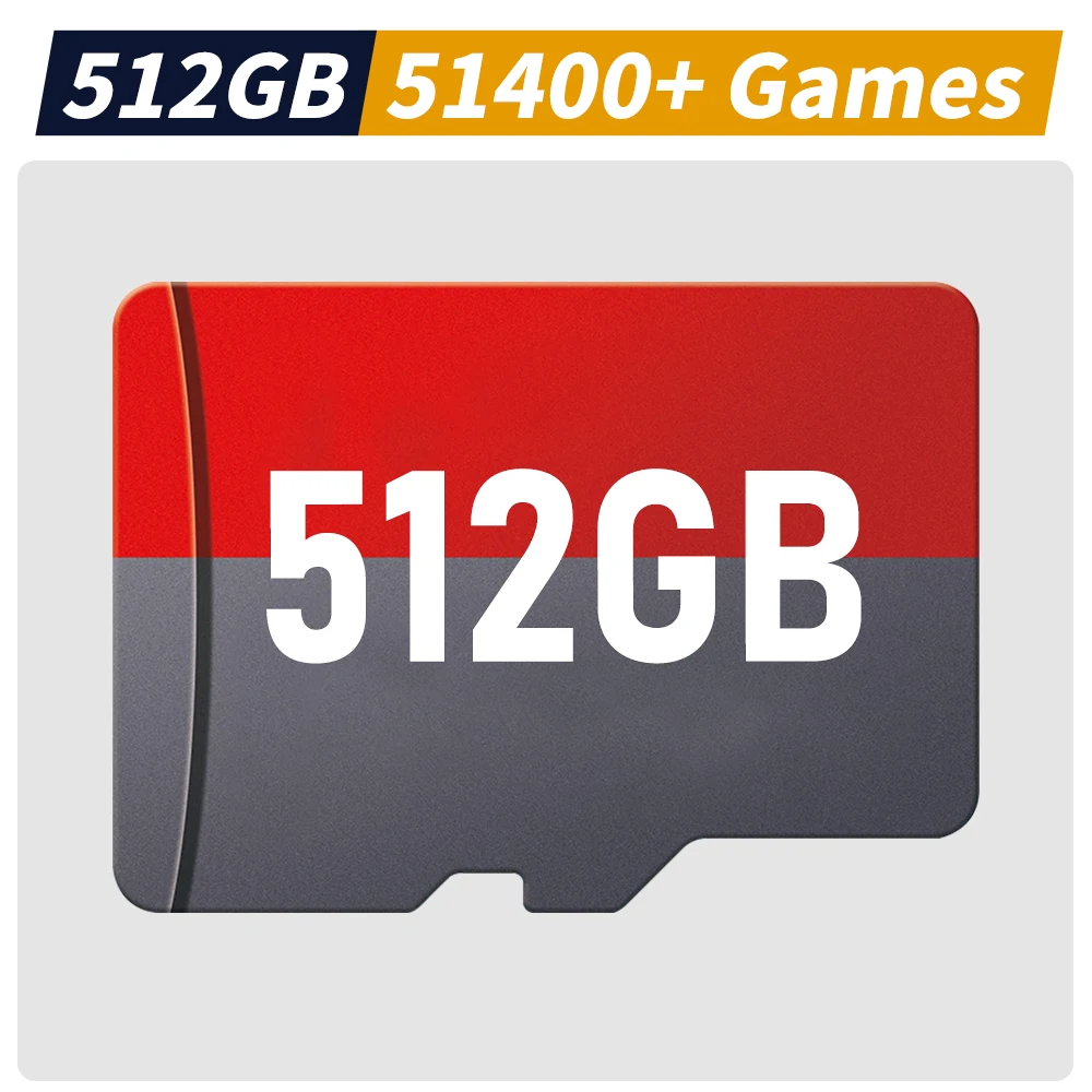 1TB Game TF-kaart voor Steam Deck/Wins Handheld Nieuwste Batocera 39 OS Retro Game Console met 61200 Games voor PS3/PS2/PS1/PSP/MAME