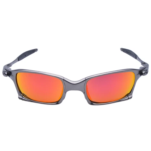 Imagen 2 del producto Gafas de sol polarizadas para hombre MTB, gafas de ciclismo UV400, gafas de sol para pescar, gafas de Metal para bicicleta, gafas para ciclismo, gafas para montar A1-1