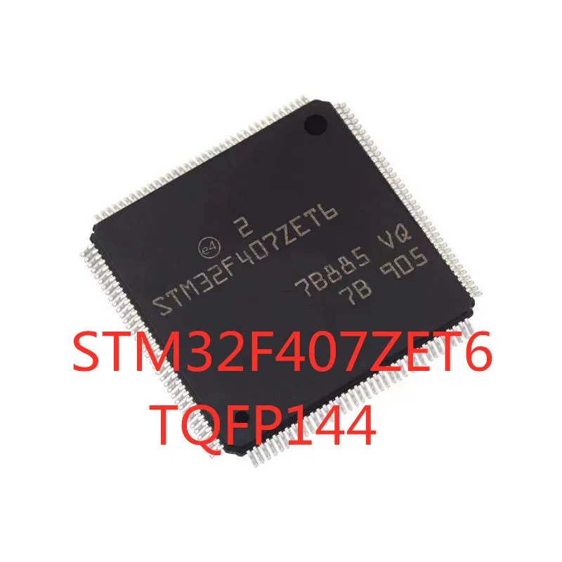 

1 шт./лот, 100% качество STM32F407ZET6 STM32F407 TQFP144 SMD микроконтроллер IC в наличии, новый оригинальный