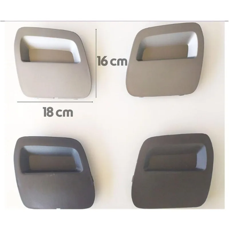 Für Dacia Duster 2018-2021 Vordere Stoßstange Abschleppösenabdeckung Links Rechts Grau/Schwarz 620721430R 620724861R 511802392R – Detail 4