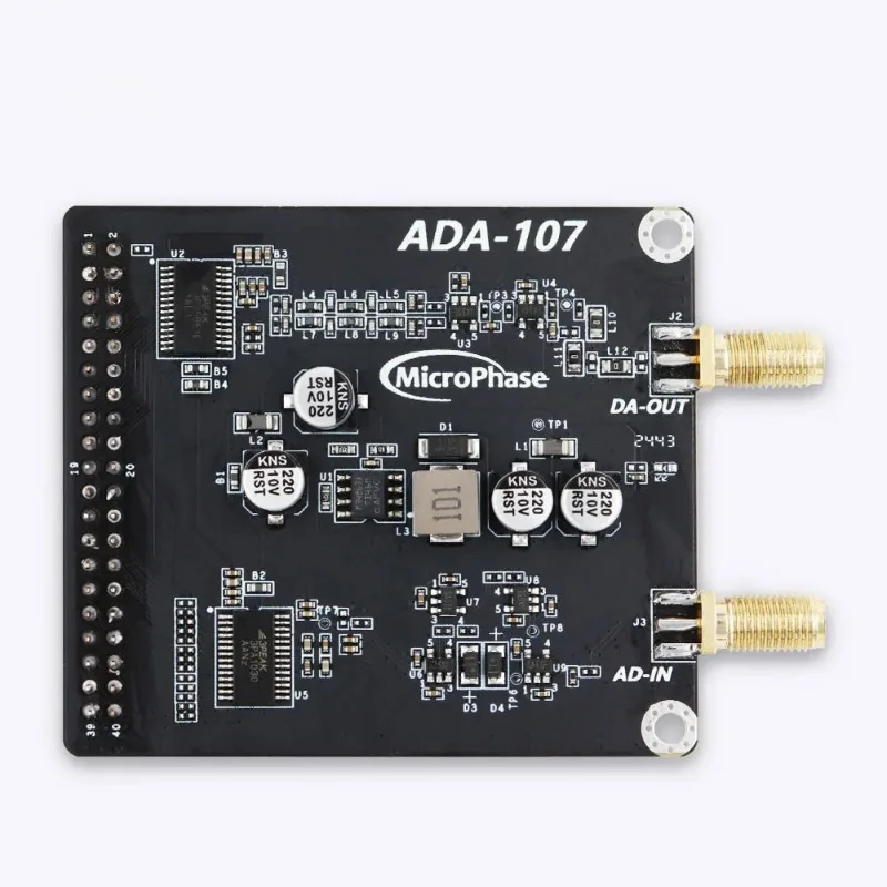 MicroPhase ADA-107 10Bit 50MSPS 125MSPS High Speed AD DA Conversion Module DC AC Coupling for FPGA Board