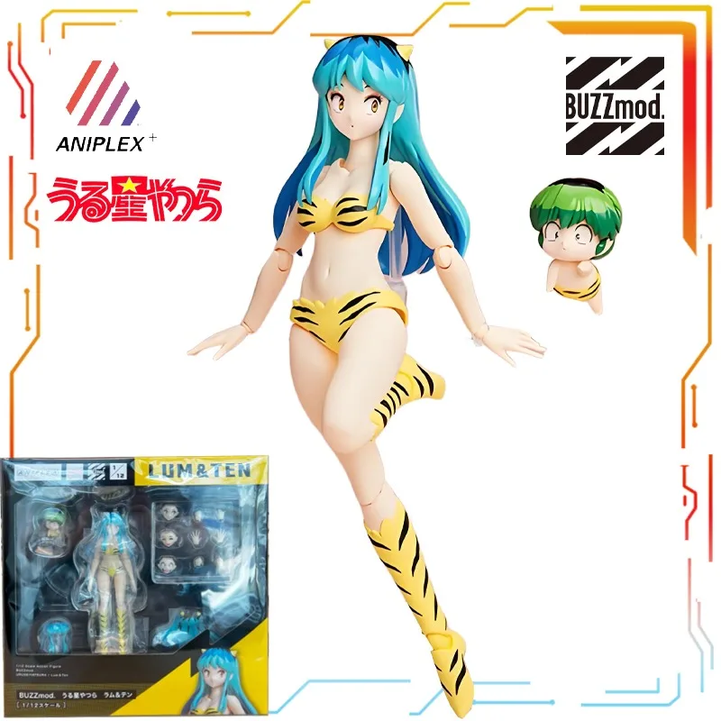 

ANIPLEX+Оригинальная изысканная кукла BUZZmod с готовой отделкой 1/12. Серия Urusei Yatsura, аниме, экшн-кукла, игрушечная модель, подарок для мальчиков, фестивали