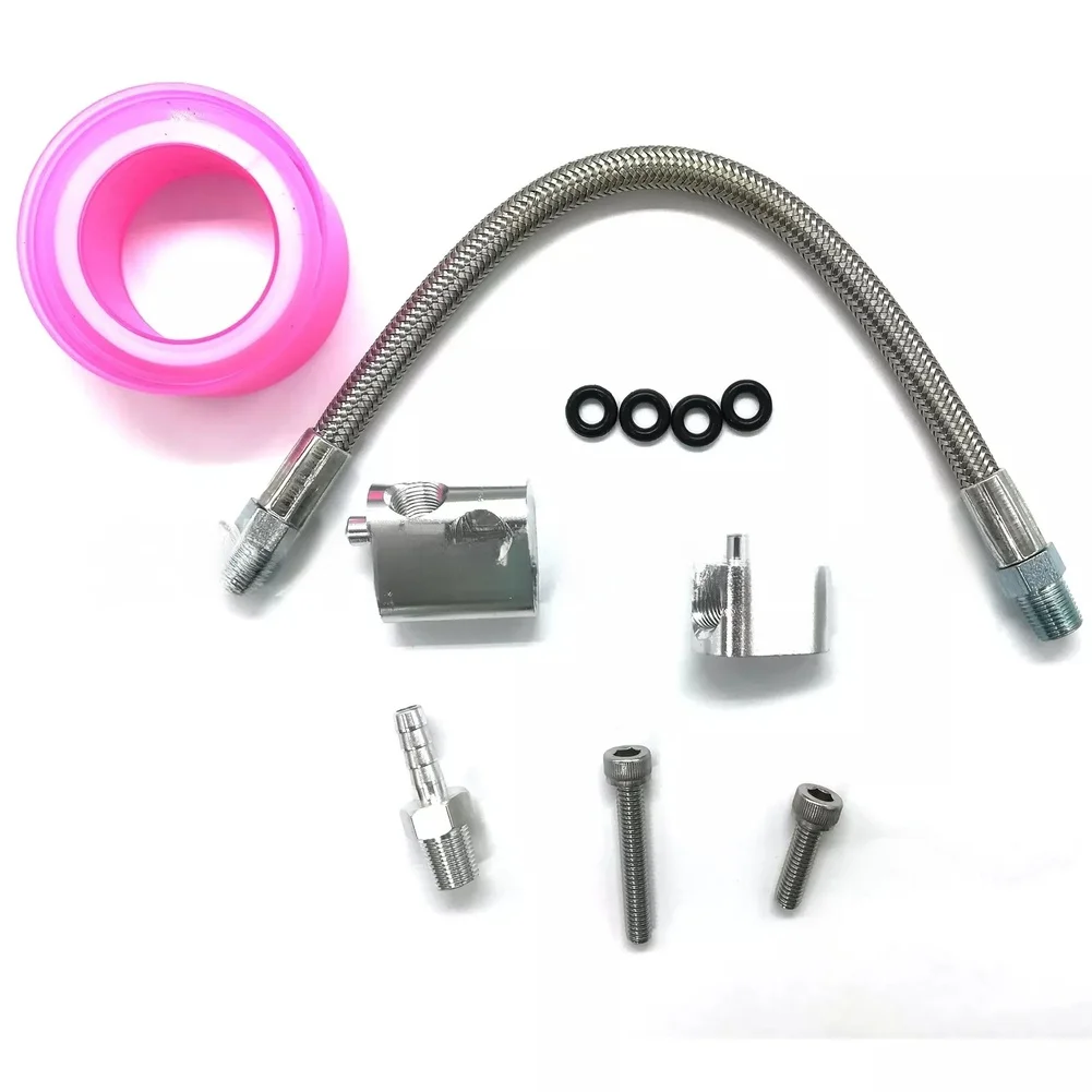 Coolant Steam Vent Hose Assembly Compatible with For LS1 LS3 LS7 Engines For General Motors Aluminum 22x14x1cm