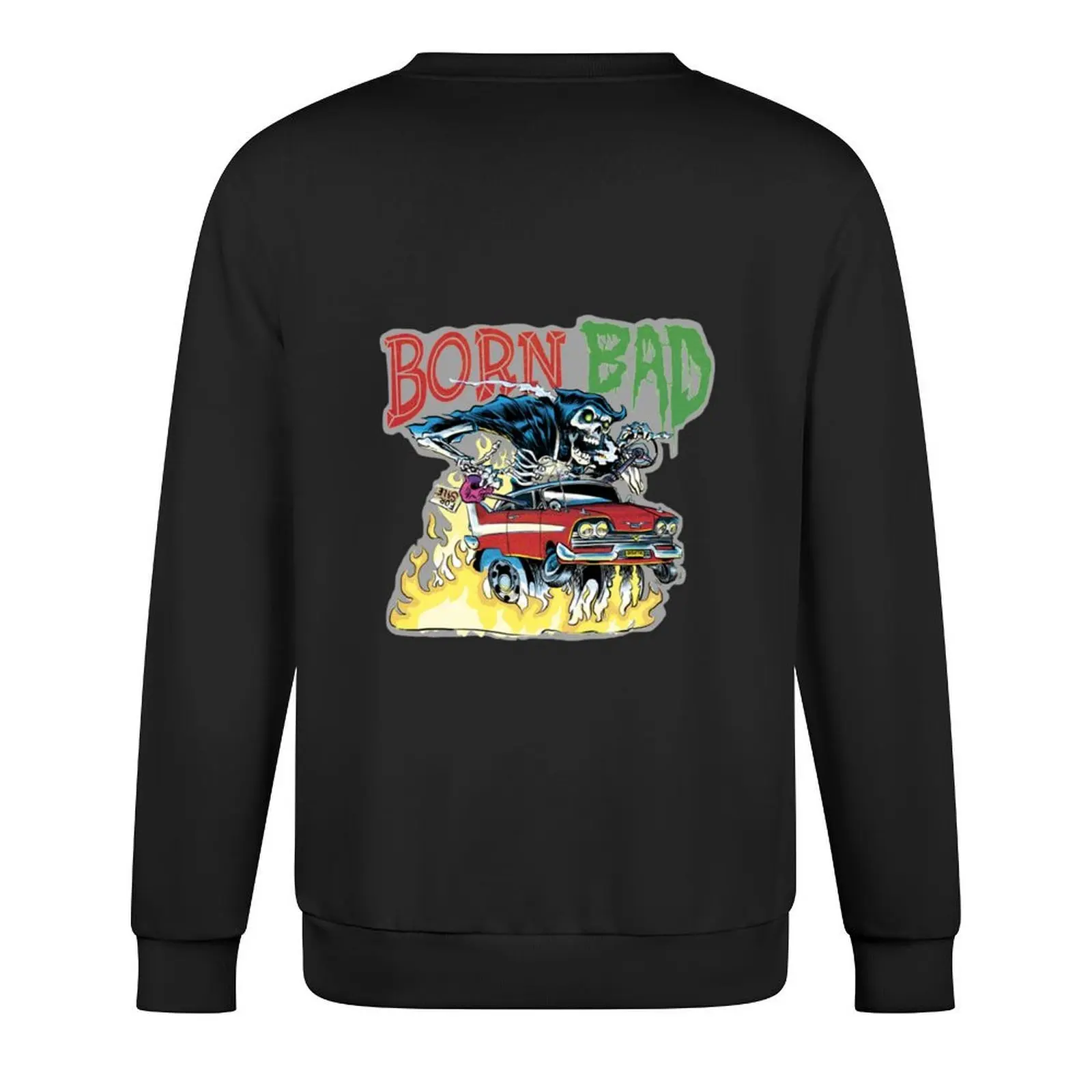 Hot Rod Born Bad السترة ملابس رجالية ملابس الخريف رياضية رياضية الرجال الشتاء رجل البلوز
