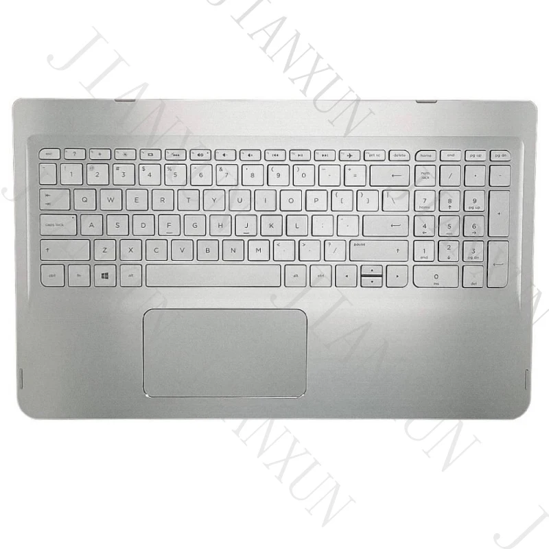 S+New 807526-001 para HP ENVY X360 M6-W 15-W, Reposamanos con Teclado y Panel Táctil Retroiluminado