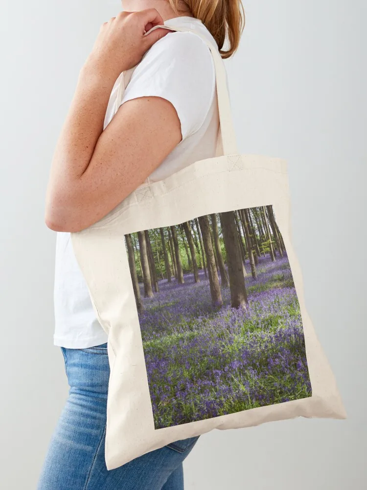 

English Bluebell Woodland Tote Bag woman shopping bag Women's shopping bag tote woman shopper bags for women