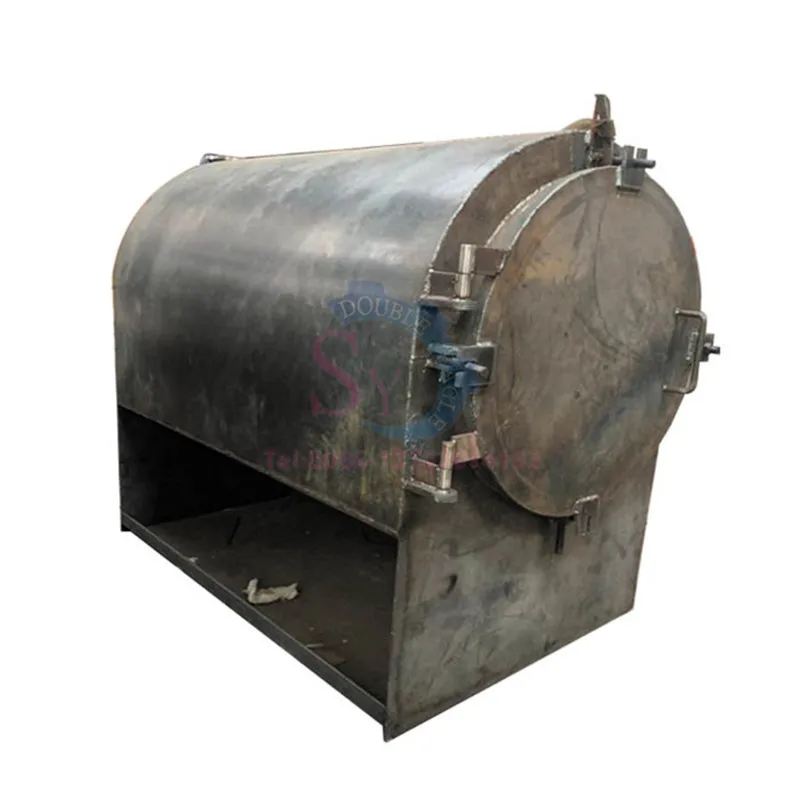 New Horizontal Sawdust Briquette Carbonization Furnace Household Small Fruittree Carbonization Furnace Charcoal Machine