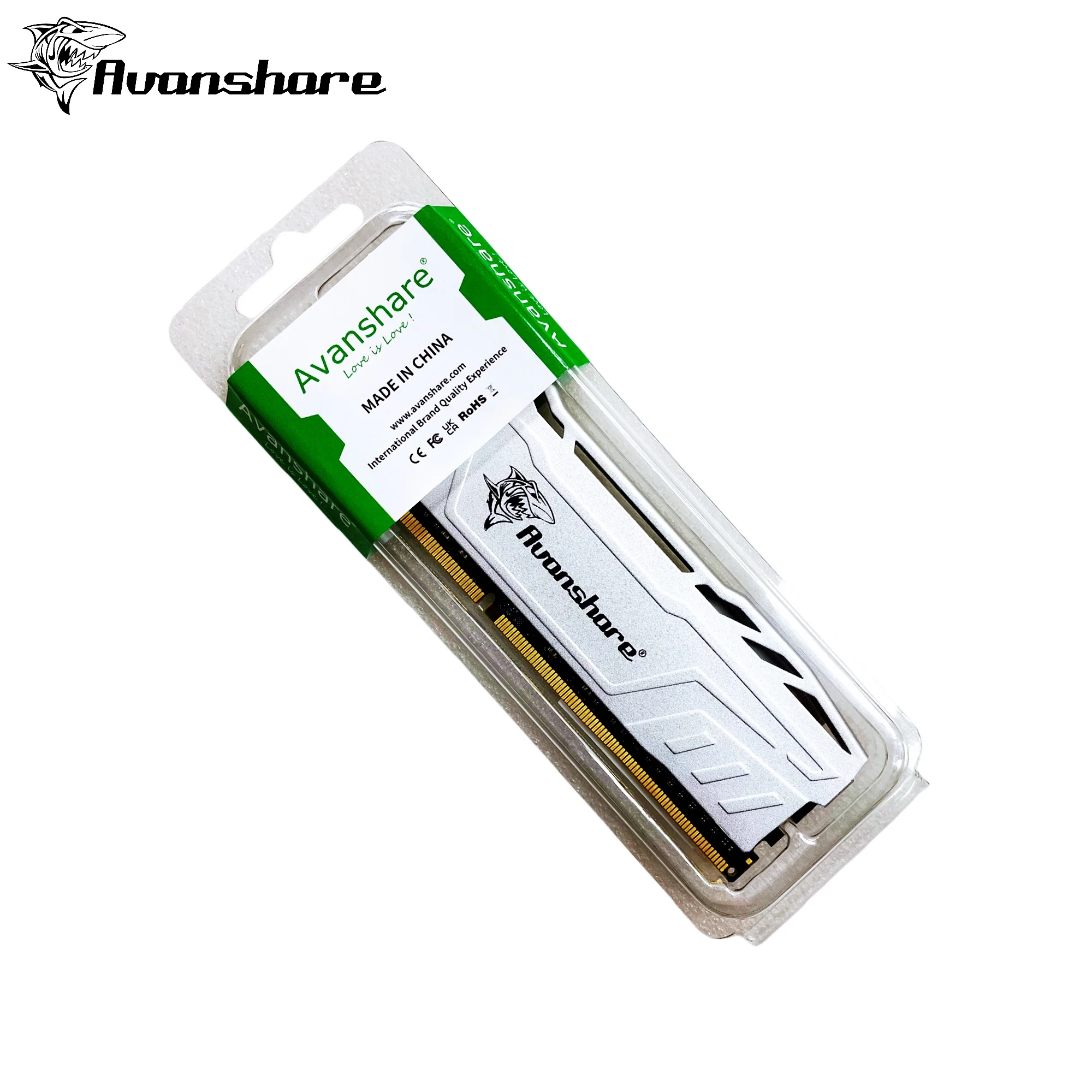 Avanshare New Memory Ram DDR4 DDR5 32GB 16GB 8GB 5600MHz 3200MHz 2666Mhz 2400mhz PC Heat Sink Memory RAM Intel XMP 3.0 AMD Expo