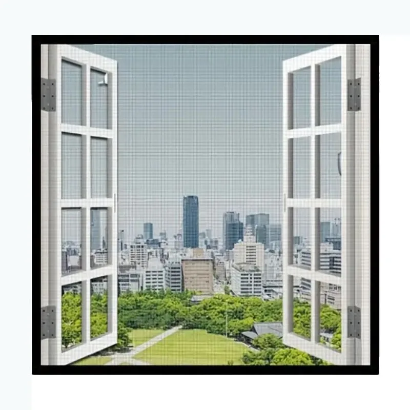Innerhouse Black Insect Mosquito Nets for Window Screen Mesh Custom Size Tulle Invisible Black Against Mosquitoes and Flies