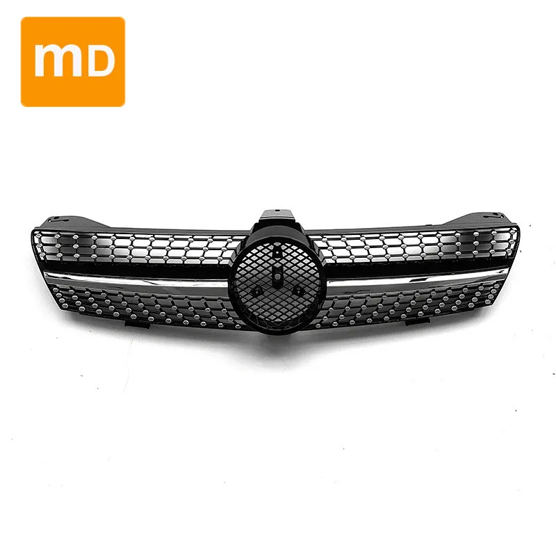 Glossy Black Radiator Grilles For 2005-2008 Mercedes Benz CLS Class W21 Modified Starry Sky Edition Bumpers Body Kit Guard